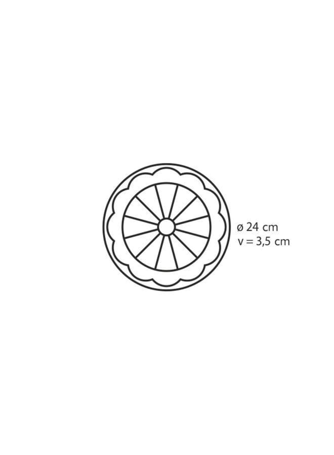 Tescoma  Rose Shaped Baking Pan Delicia - Image 2